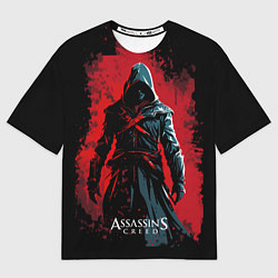 Футболка оверсайз мужская Assassins creed выход из темноты, цвет: 3D-принт