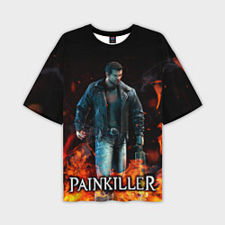 Мужская футболка оверсайз Painkiller - Daniel Garner