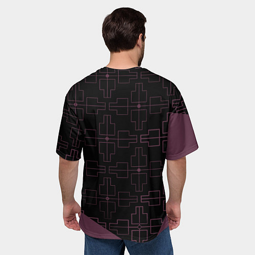 Мужская футболка оверсайз Adele hello / 3D-принт – фото 4