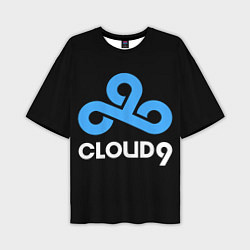 Футболка оверсайз мужская Cloud9 - esports logo, цвет: 3D-принт