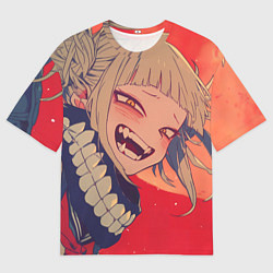 Футболка оверсайз мужская Моя геройская академия Himiko Toga, цвет: 3D-принт