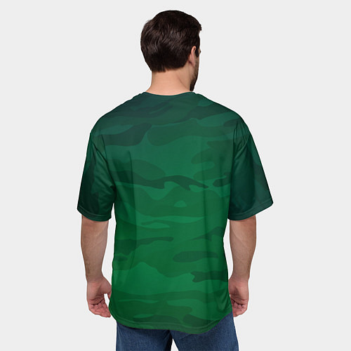 Мужская футболка оверсайз 9 мая звезда День Победы / 3D-принт – фото 4