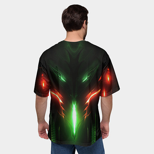Мужская футболка оверсайз Stellar Blade Eve в полный рост / 3D-принт – фото 4