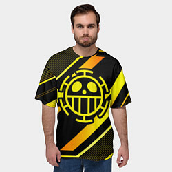 Футболка оверсайз мужская One Piece anime color, цвет: 3D-принт — фото 2