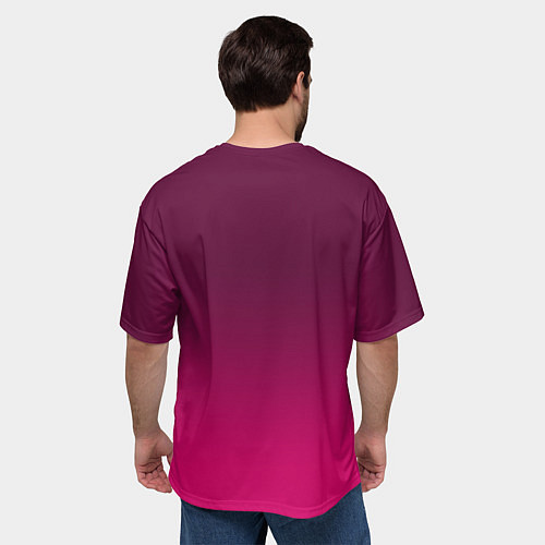 Мужская футболка оверсайз Beauty cyber Barbie - ai art fantasy / 3D-принт – фото 4