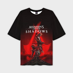 Футболка оверсайз мужская Главные герои Assassins creed shadows, цвет: 3D-принт