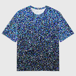 Футболка оверсайз мужская Шум пикселей, цвет: 3D-принт