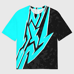Футболка оверсайз мужская Mint graffiti, цвет: 3D-принт