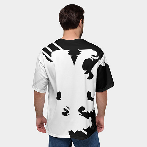 Мужская футболка оверсайз Имперская Россия спортивный стиль / 3D-принт – фото 4