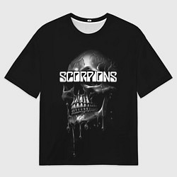 Мужская футболка оверсайз Scorpions rock