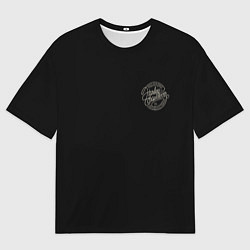 Футболка оверсайз мужская Олдскульный Харлей, цвет: 3D-принт