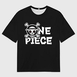 Футболка оверсайз мужская One piece - emblem, цвет: 3D-принт
