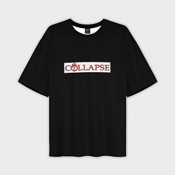 Мужская футболка оверсайз Collapse