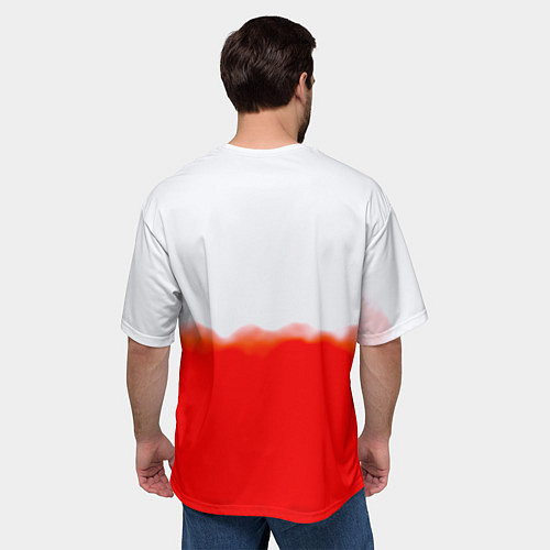 Мужская футболка оверсайз Сделано в СССР краски / 3D-принт – фото 4