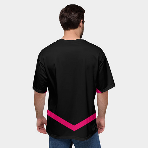 Мужская футболка оверсайз Ведьмак символы / 3D-принт – фото 4