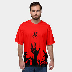 Футболка оверсайз мужская V1 Ultrakill, цвет: 3D-принт — фото 2