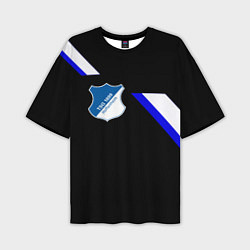 Футболка оверсайз мужская Hoffenheim fc sport, цвет: 3D-принт
