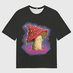 Мужская футболка оверсайз День Мухомора