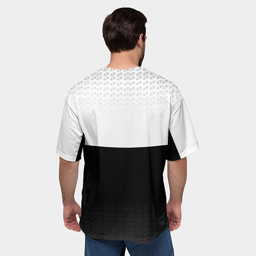 Мужская футболка оверсайз Имперская Россия с гербом / 3D-принт – фото 4