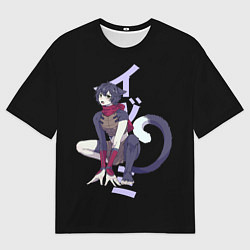 Футболка оверсайз мужская Подземелье вкусностей: Изуцуми, цвет: 3D-принт