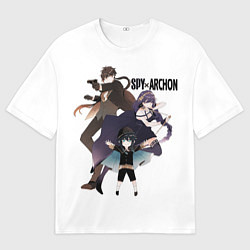 Футболка оверсайз мужская Genshin Impact - Spy x Family, цвет: 3D-принт