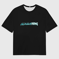 Футболка оверсайз мужская Metal gear rising logo, цвет: 3D-принт
