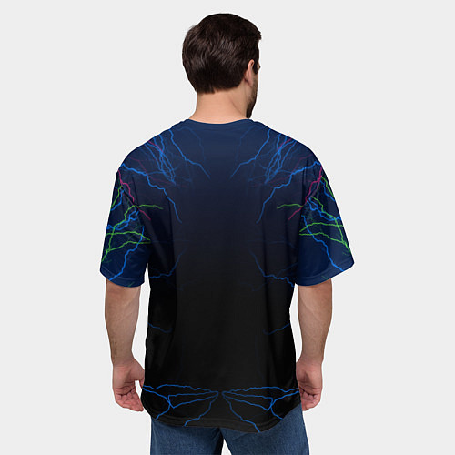 Мужская футболка оверсайз Roblox баскетболист / 3D-принт – фото 4