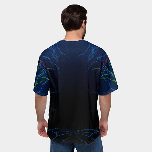 Мужская футболка оверсайз Roblox скейтер / 3D-принт – фото 4