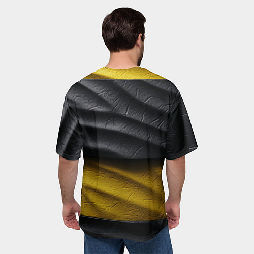 Мужская футболка оверсайз Пикачу байкер на мотоцикле / 3D-принт – фото 4