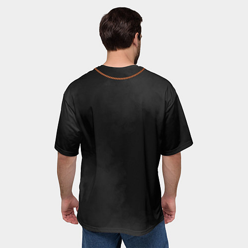 Мужская футболка оверсайз Ведьмак: кровавый барон черешня / 3D-принт – фото 4