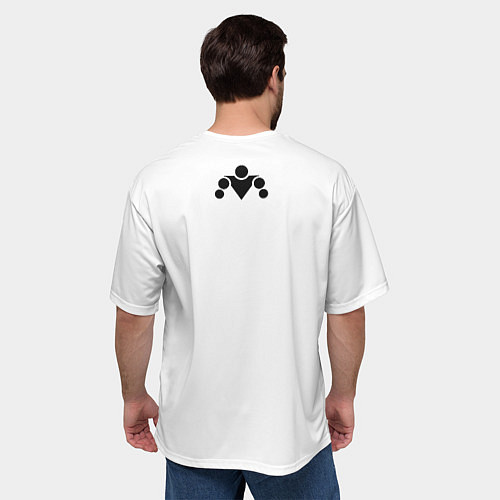 Мужская футболка оверсайз Street Workout Coalition / 3D-принт – фото 4