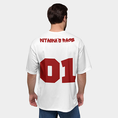 Мужская футболка оверсайз Kitaokas rage - Doomed / 3D-принт – фото 4
