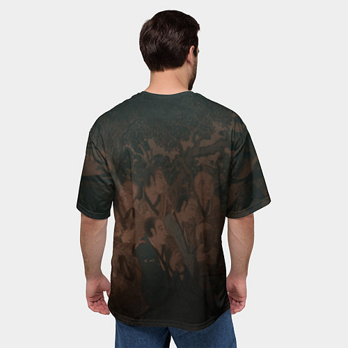Мужская футболка оверсайз Sun Wukong Black myth wukong / 3D-принт – фото 4