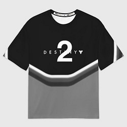 Футболка оверсайз мужская Destiny geometry online game, цвет: 3D-принт