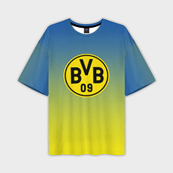 Футболка оверсайз мужская Borussia gradient, цвет: 3D-принт