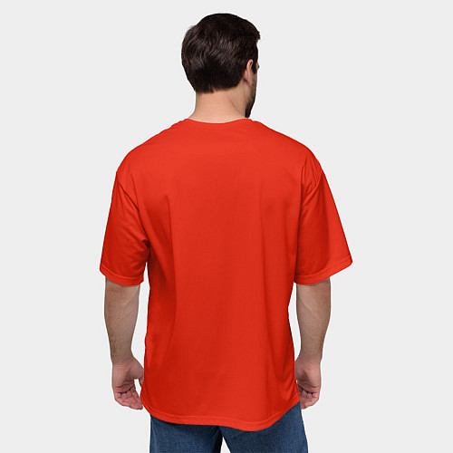 Мужская футболка оверсайз Ассасин - девушка с мечем / 3D-принт – фото 4