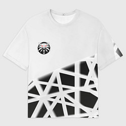 Футболка оверсайз мужская The Witcher 3 logo geometry, цвет: 3D-принт
