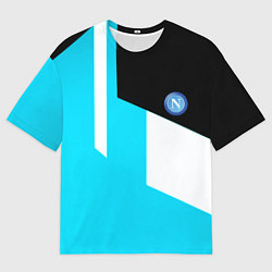 Футболка оверсайз мужская Napoli geometry fc, цвет: 3D-принт