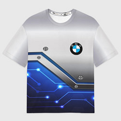 Мужская футболка оверсайз BMW geometry nano