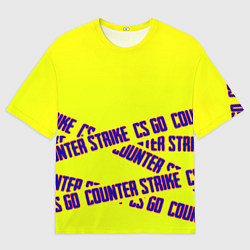 Мужская футболка оверсайз Counter strike game