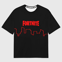 Футболка оверсайз мужская Fortnite urban, цвет: 3D-принт