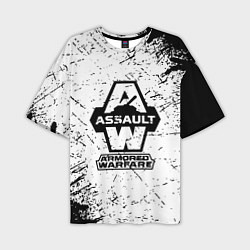 Футболка оверсайз мужская Armored assault, цвет: 3D-принт