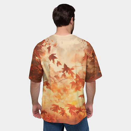 Мужская футболка оверсайз Осенний Гатс / 3D-принт – фото 4