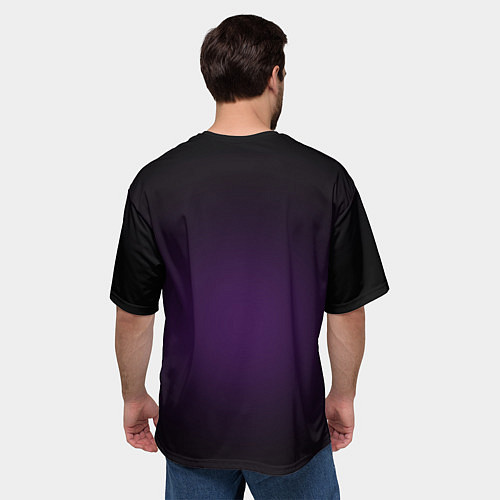 Мужская футболка оверсайз Cute as hell / 3D-принт – фото 4