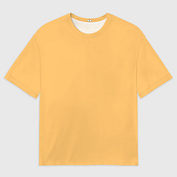 Мужская футболка оверсайз Эмоция радости - желтый