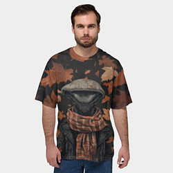 Футболка оверсайз мужская Осенний ксеноморф, цвет: 3D-принт — фото 2