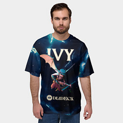 Футболка оверсайз мужская Deadlock Плющ, цвет: 3D-принт — фото 2