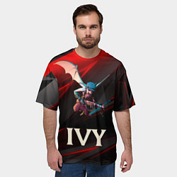 Футболка оверсайз мужская Плющ Deadlock, цвет: 3D-принт — фото 2