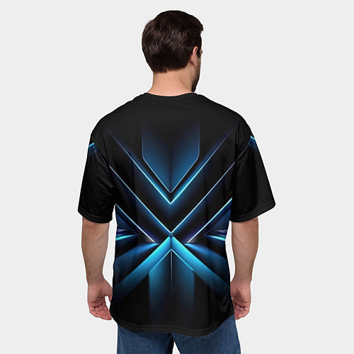 Мужская футболка оверсайз Deadlock Lash / 3D-принт – фото 4