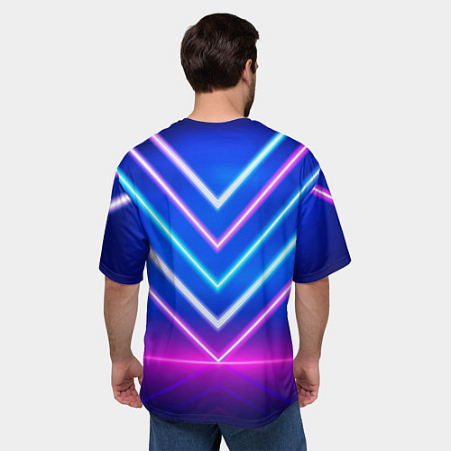 Мужская футболка оверсайз McGinnis Deadlock / 3D-принт – фото 4